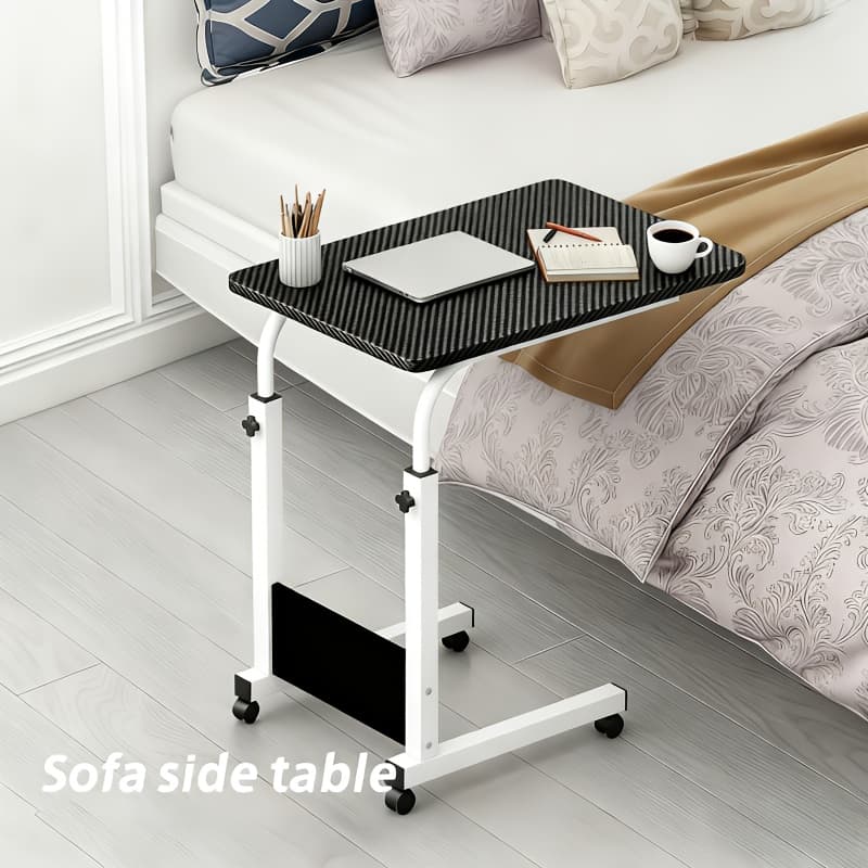 TEMU Adjustable Height Office Computer Desk, Suitable For Mobile And Portable Laptop In Home Offices, Space Saving Standing Desk With Storage Space, Essential For Work/study/gifts (9 Colors)