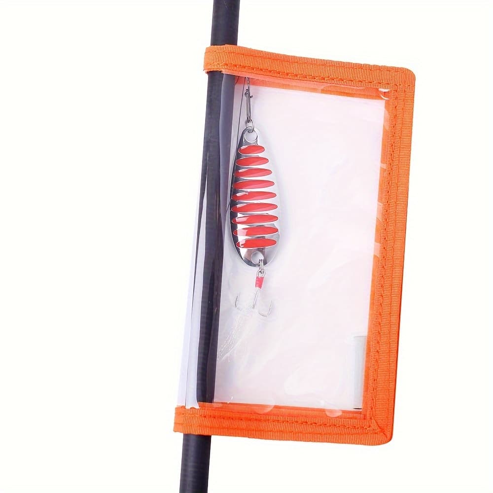 TEMU 4 Packs Fishing Lure Wraps Clear Pvc Protective Covers