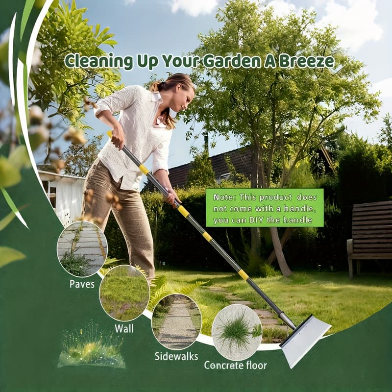 TEMU Heavy-duty Manual Weeder, With Sharp , An Gardening Tool For Weeding, A Tool For Pulling Out Weeds By , A Portable Gardening , Suitable For Gardens, , Vegetable Plots, Lawns, With A Spray Coating
