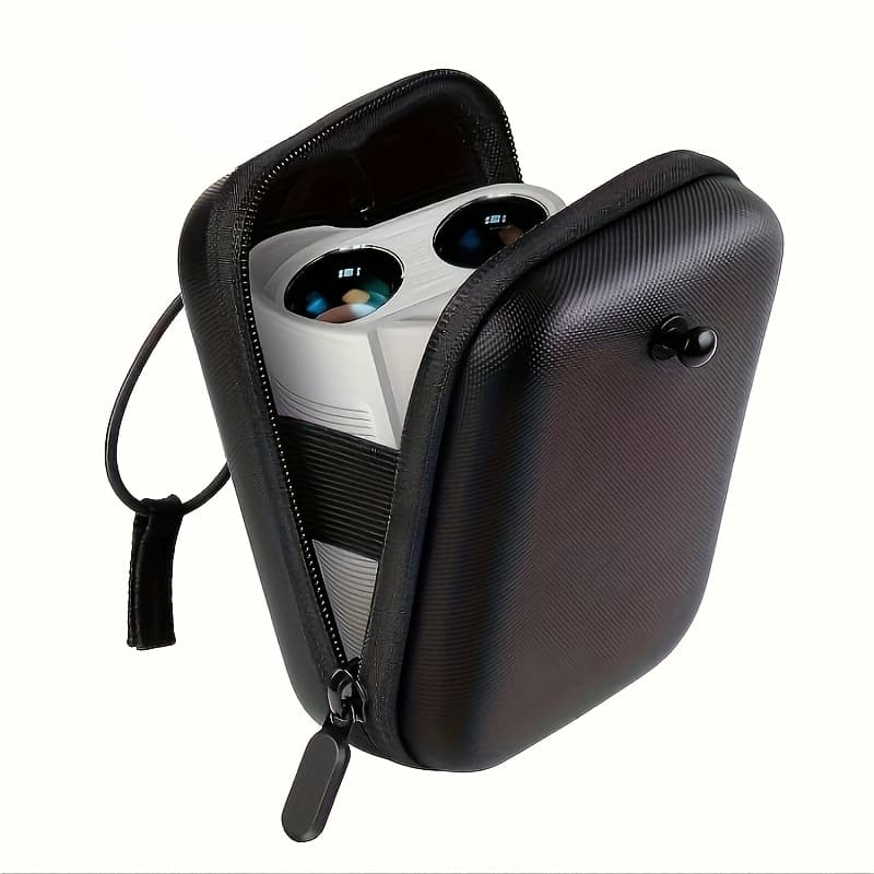 TEMU Durable Golf Rangefinder Case - Eva Hard Shell Protective Cover, Compatible With Multiple Models, Black