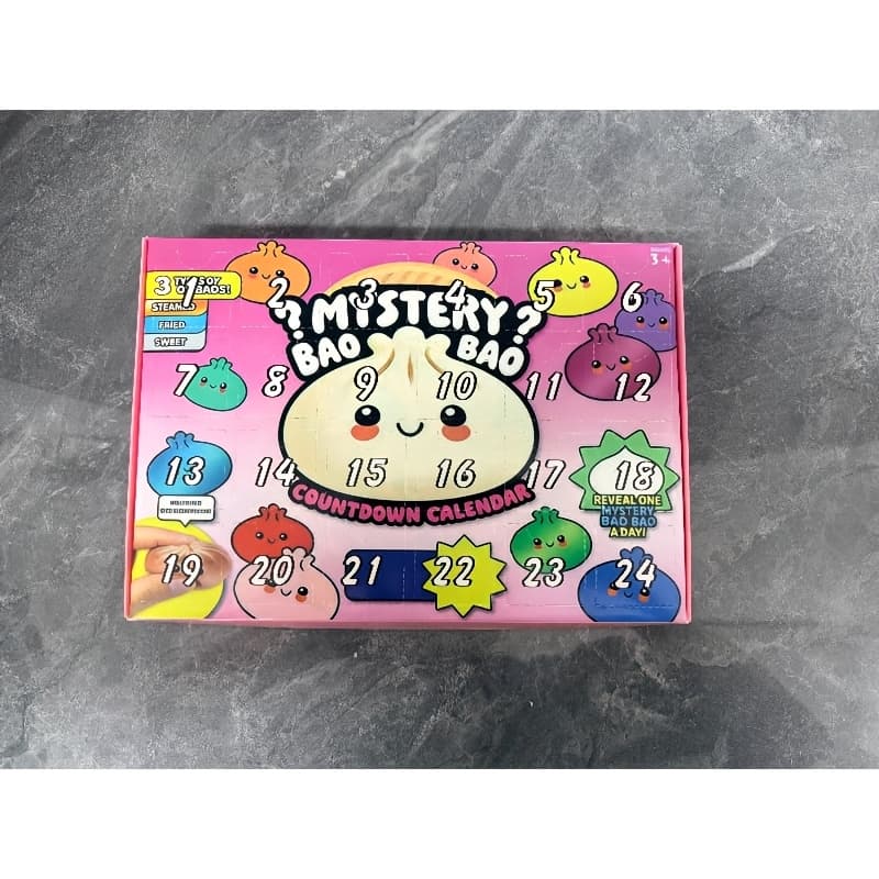 TEMU 2026 New Cute Dumpling Calendar - Comes With 24 Random Surprise Gifts. Not An Ideal Festive Calendar, But A Perfect Ornament For Home And Office Desks, As Well As An C