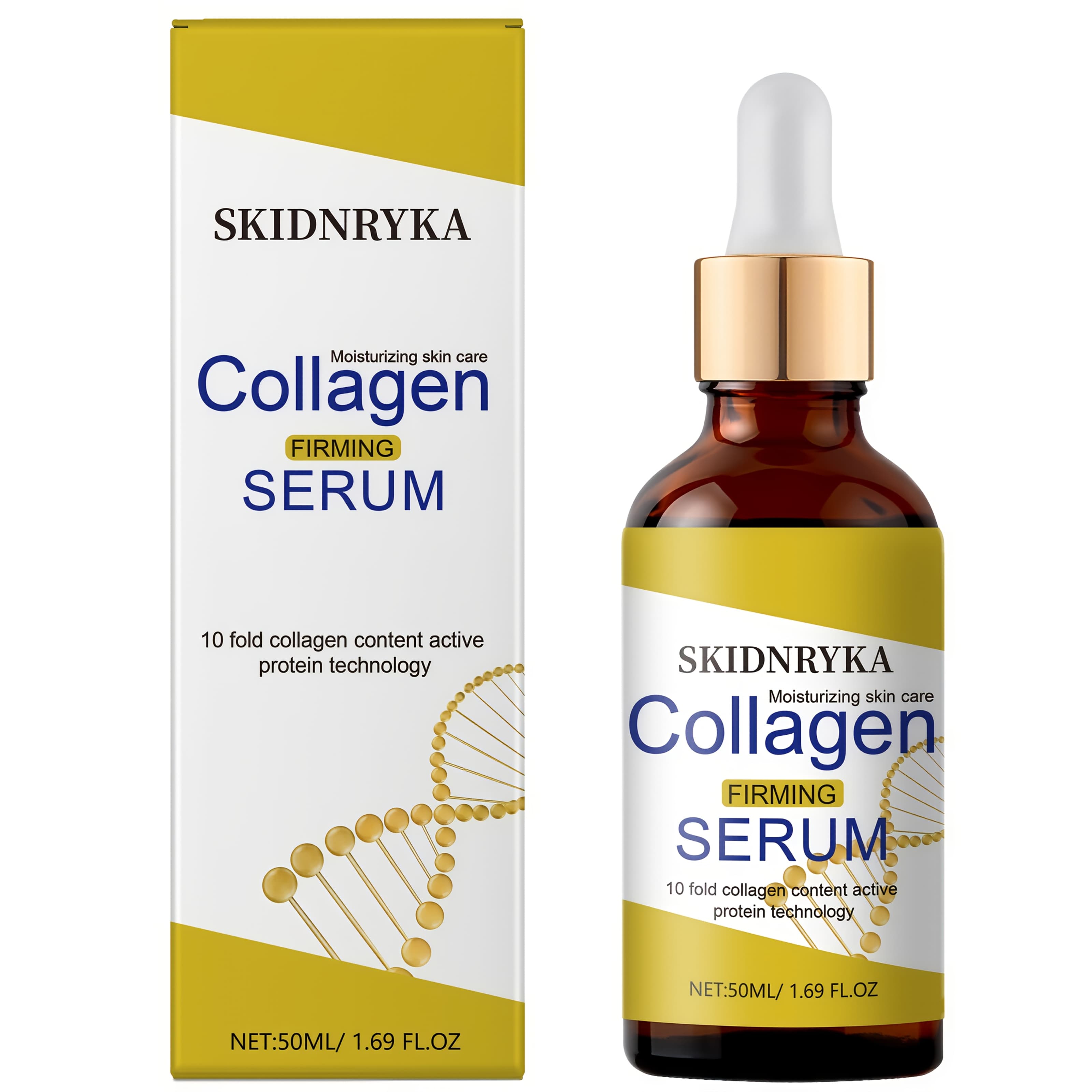 TEMU Collagen Facial Serum For Hydration - Contains Retinol, Hyaluronic Acid, And Vitamin C , Moisturizes, Brightens Skin Tone, And A More . The Skin