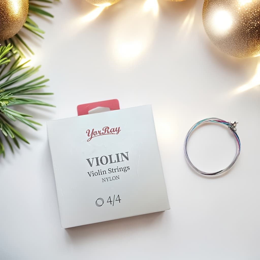 TEMU Suitable For High-quality Violin Strings In 3/4 And 4/4 Sizes, Polished Surface, , Durable, Violin Additions