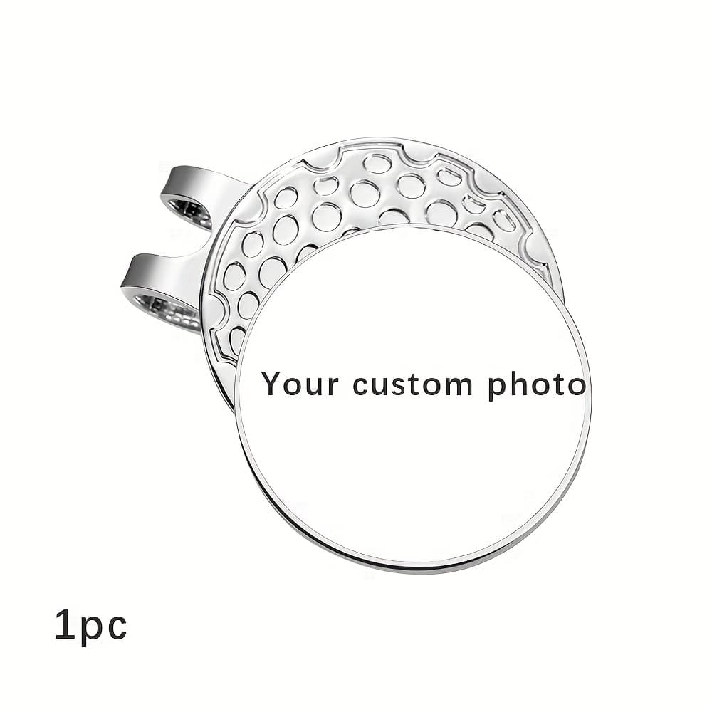 TEMU Custom Magnetic Golf Ball Marker Clip - Personalized , Durable Metal With Secure , Stylish & Convenient Accessory For Golf Enthusiasts, Golf Accessories