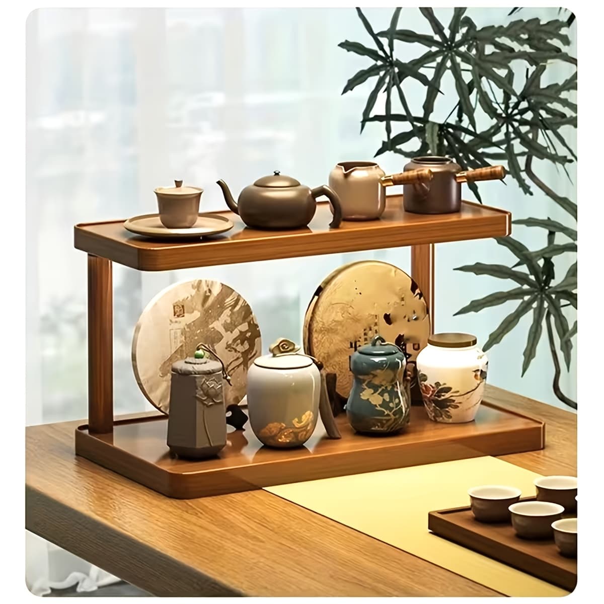 TEMU 1pc 2-tier Desktop Storage Rack Office Special Style For Workers/students Stationery/documents/ Items Storage Classification Space-saving Tidy Office Desktop Organization Stationery Storage Rack