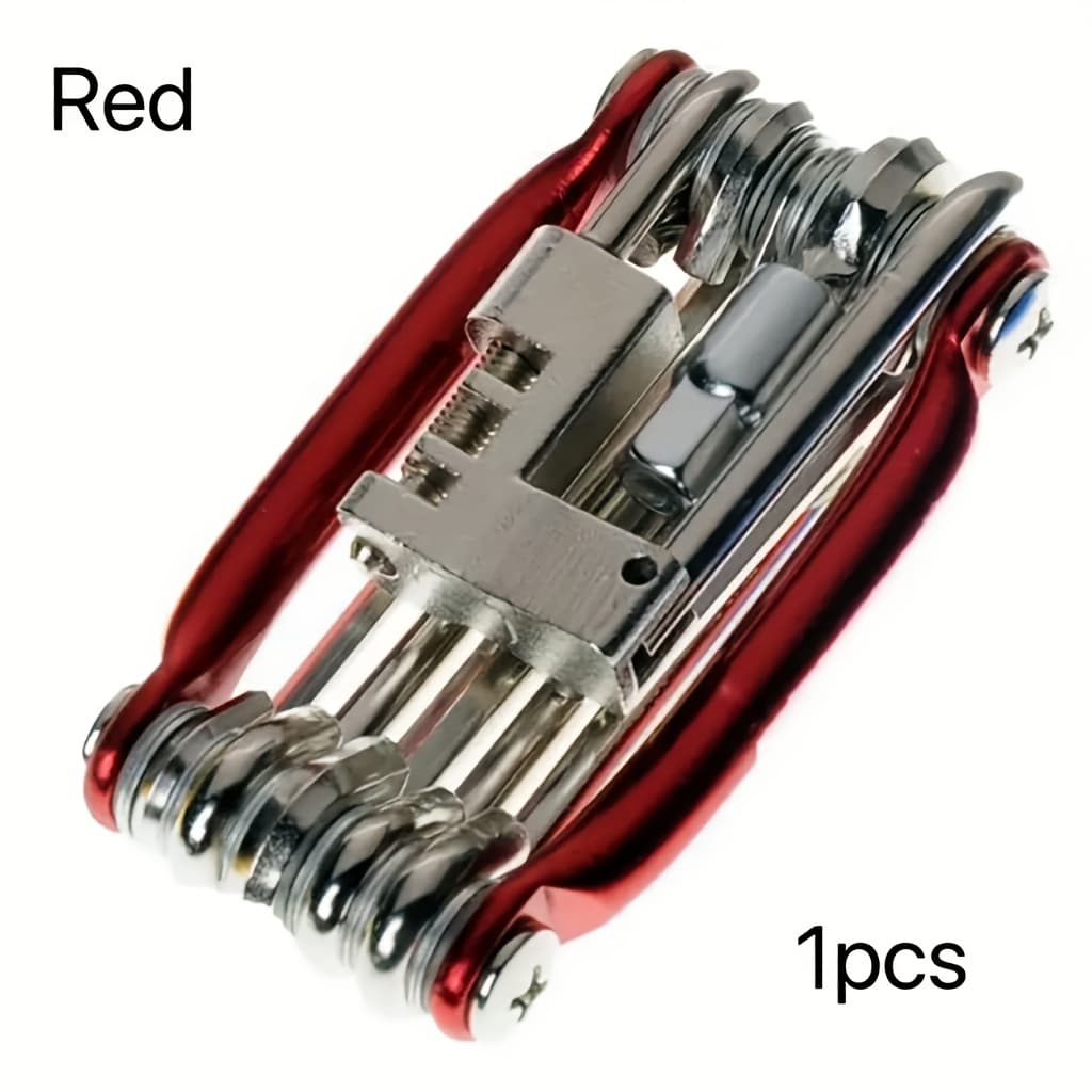 TEMU Bicycle 11in 1 Repair Tool, Mountain Bike Wrench, Screwdriver, Hexagonal Wrench, Bicycle Repair Kit