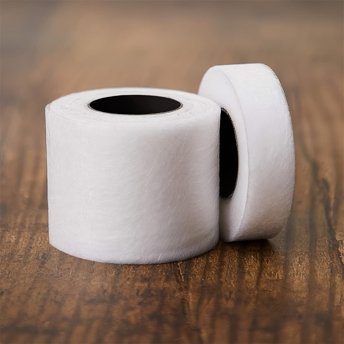 TEMU Set Of 2 Iron-on Hemming Tapes, 20mm X 30m And 60mm X 30m Hemming Tape Without Sewing Roll With Tape Measure For Iron-on Clothes Curtains Jeans Trousers Collar Glue Crafts