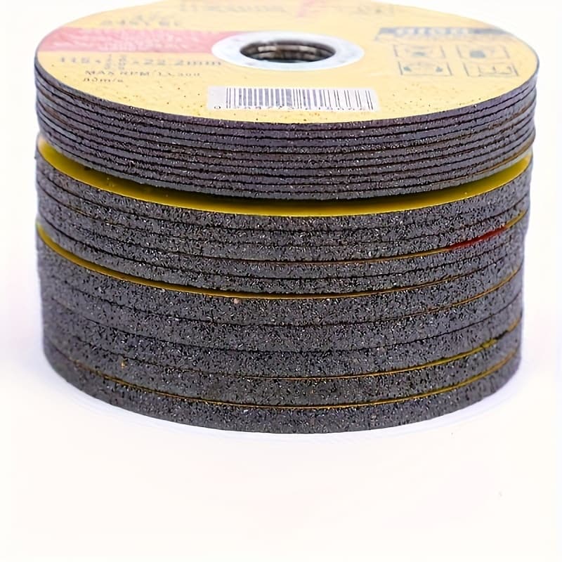 TEMU 4.5-inch 10pcs Metal And Cutting Wheel - Super , Durable Diamond Grain Size, Ideal For Cutting Metals And