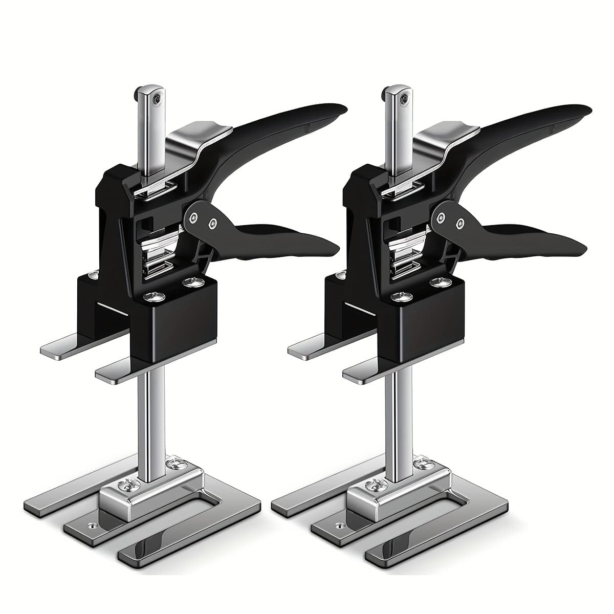 TEMU 2/4pcs Labor-saving Arm Jack Multifunctional Construction Jacks, Furniture Jacks, Lift Height 7 Inches Load-bearing For Installing Windows And Doors, Lifting Furniture, Woodworking Tools