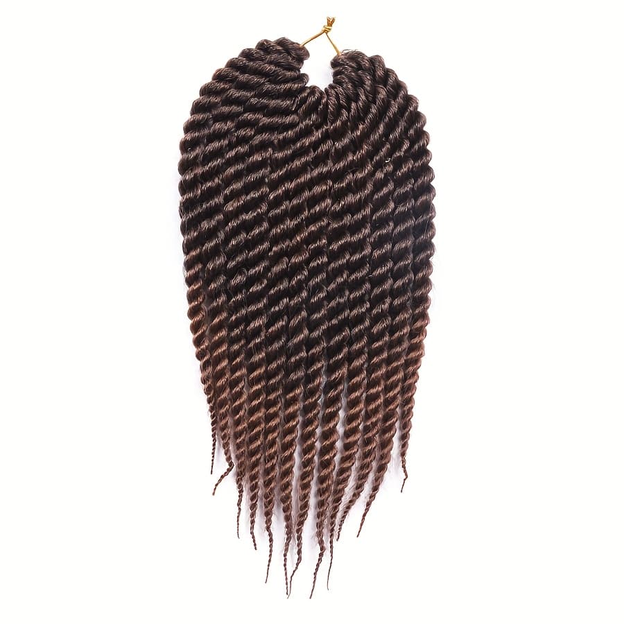 TEMU Twist Crochet Hair 1 Pack 12 Inch Braids Braiding Hair Extensions, 12strands