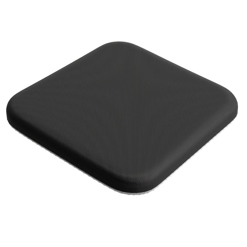 TEMU Extra Large Ergonomic Seat Pad Made Of High-density Pu Foam, Featuring A Soft, Breathable, Washable Woven Cover And A Non-slip Base, Perfect For Office Chairs, Car Seats, And Extended Sitting