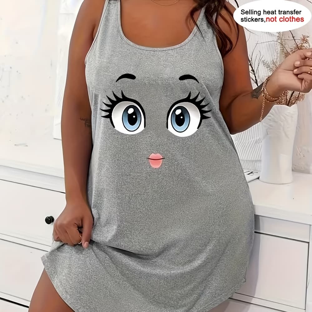 TEMU Buy 3 Get 1 Free Creative Sublimation Stickers Fun Patterns Suitable For T-shirts, Sweatshirts, Bags Iron-on Stickers Washable Durable Fabric Decorate Clothing Fashion Additions