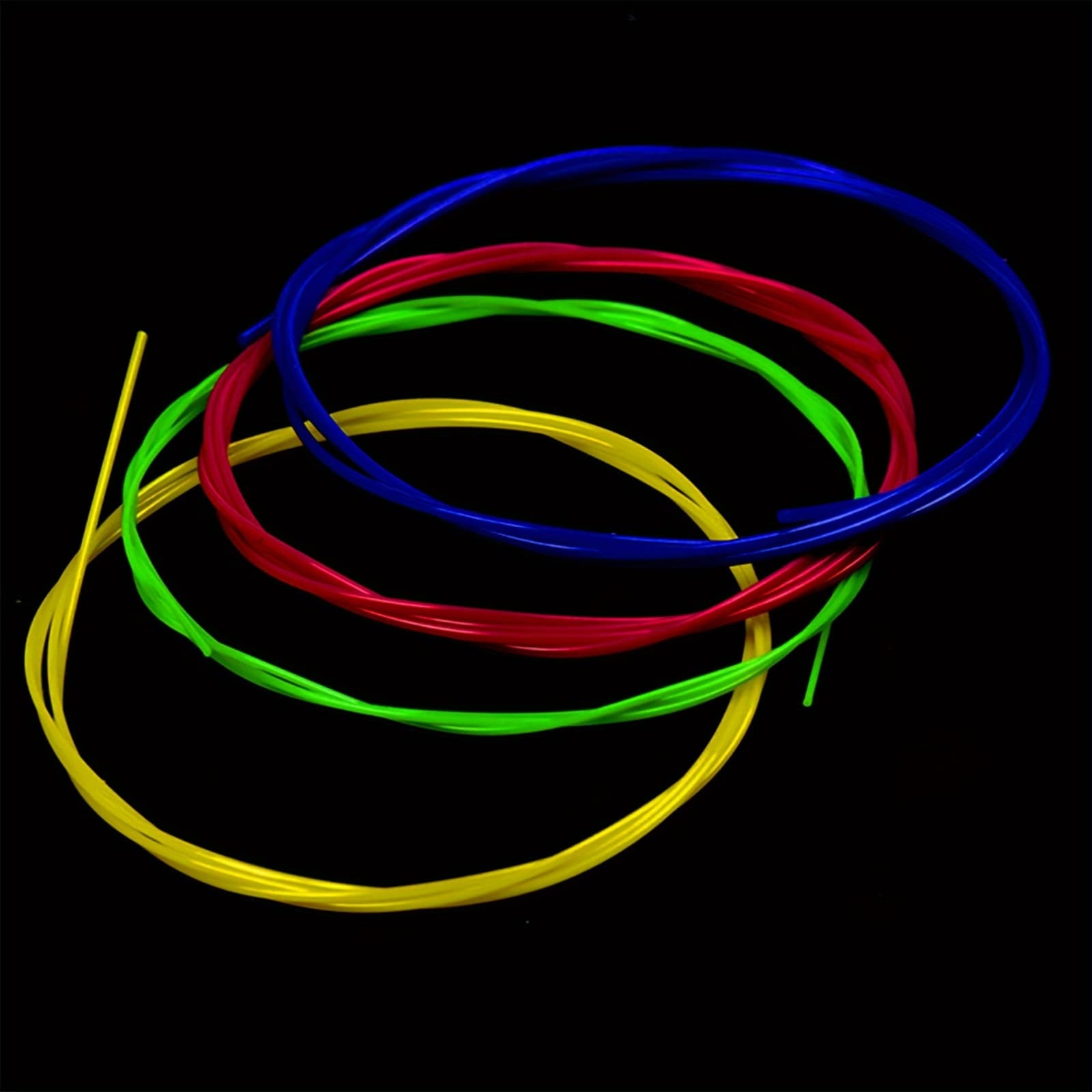 TEMU 1 Set Ukulele Strings, Colorful Nylon Ukulele Strings, Replaceable Ukulele Accessories, Ukulele Essentials