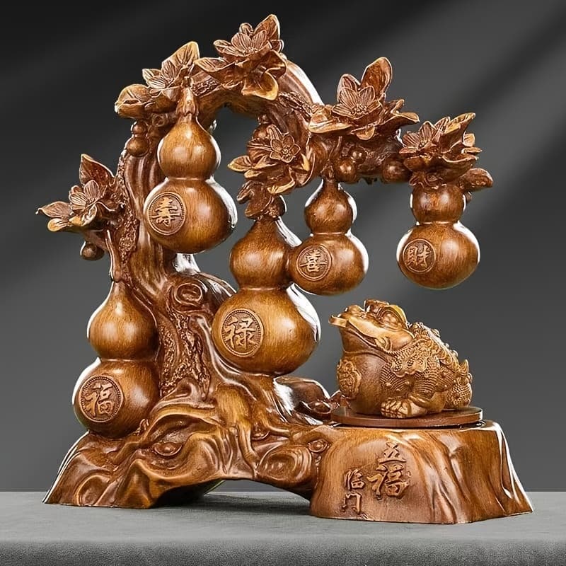 TEMU 5 : Gourd And For , Table Decoration, Wine Cabinet Decoration For A Living Room, , And Treasure Gourd