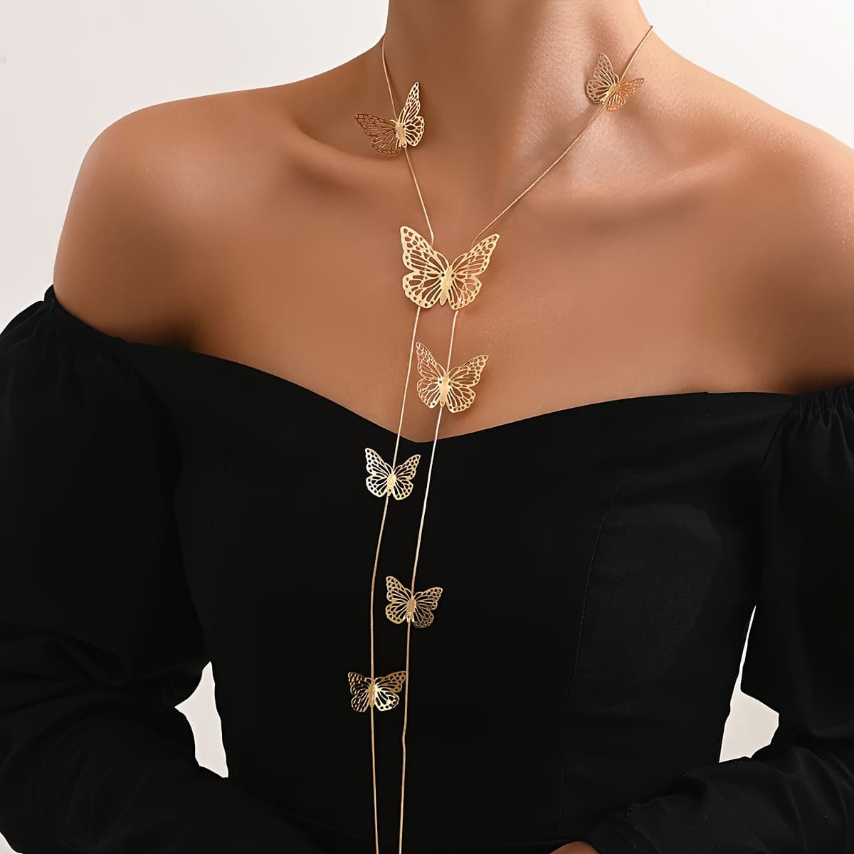 TEMU 1pc Temperament All--shaped Irregular Necklace