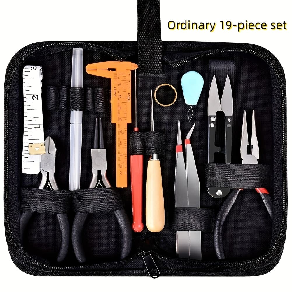 TEMU 1 Set Jewelry Making Kit, Portable Compact Jewelry Repair Kit For Jewelry Making And Repair