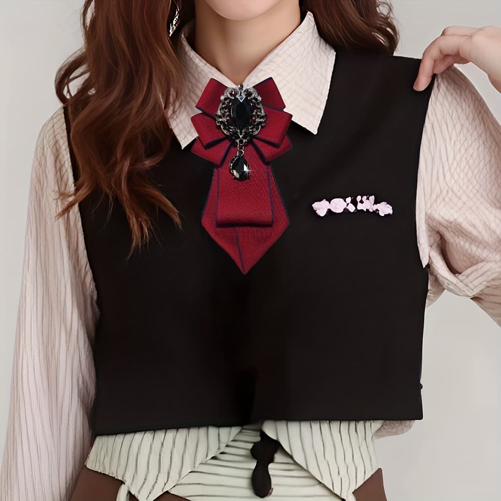 TEMU 1pc Men's And Women's Fashionable Necktie, Bow Tie. Suit, Formal Tie. Suitable For Formal Occasions, School Uniforms, Formal Attire, Daily Use, Used As A Gift, Halloween, Christmas Tie