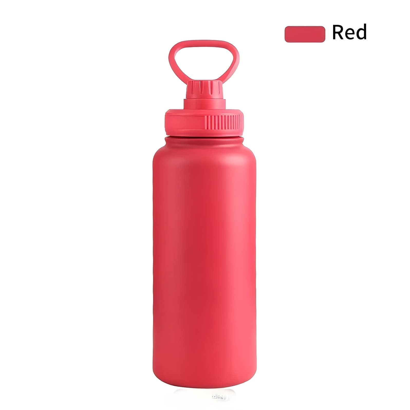 TEMU 1pc 32oz Stainless Steel Insulated Water Bottle, Reusable Water Bottle With Lid, Double Wall Vacuum Insulation, Multipurpose, Bpa Free