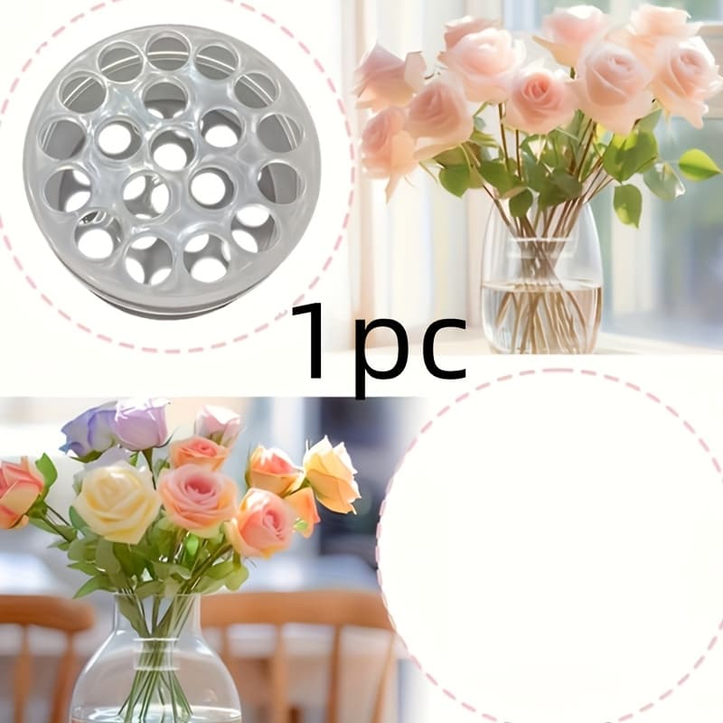 TEMU Multi-functional Flower Arrangement Stand, Rotating Flower Vase Tool For Indoor And Outdoor Use