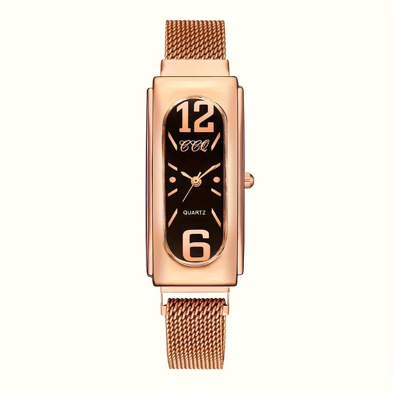 TEMU Fashion Casual Daily Watches Quartz Watch, Fashion Wrist Watch, Match Different Daily Outfits, Unique New Year Christmas Birthday Gift