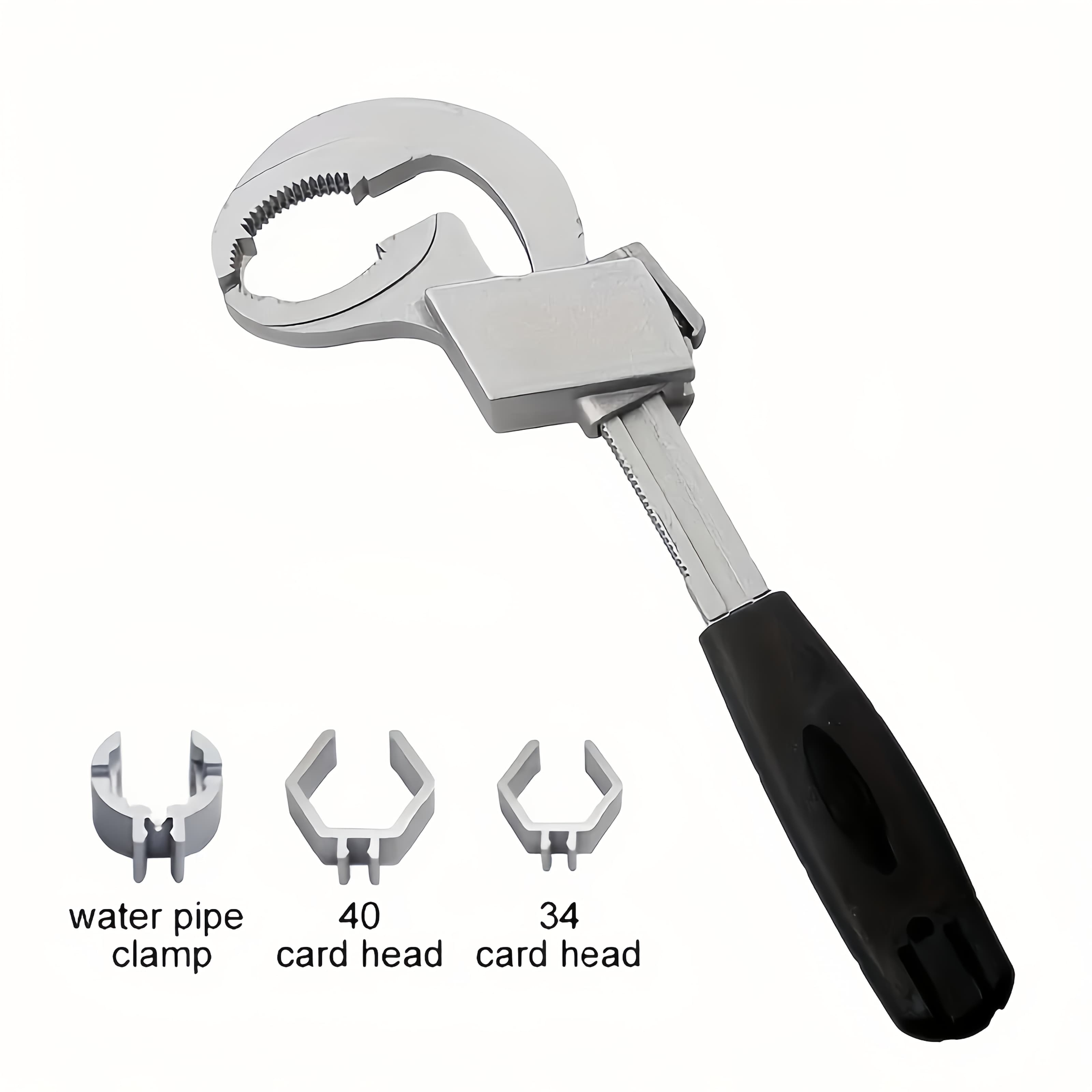 TEMU 1 Set Of Adjustable Wrenches, Universal Double-ended Wrenches, Aluminum Alloy Open-end Wrenches, Bathroom Plumbing Faucets And Sink Repair Tools, A For Daily Household Use And Holiday Party Gifts