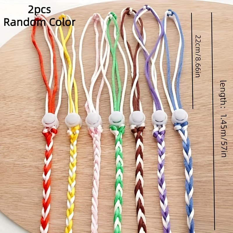 TEMU 2 Pack Adjustable Hamster Leash Harness For Chinchilla Rabbit Hamster Guinea Pig Squirrel Small Animal, Random Color