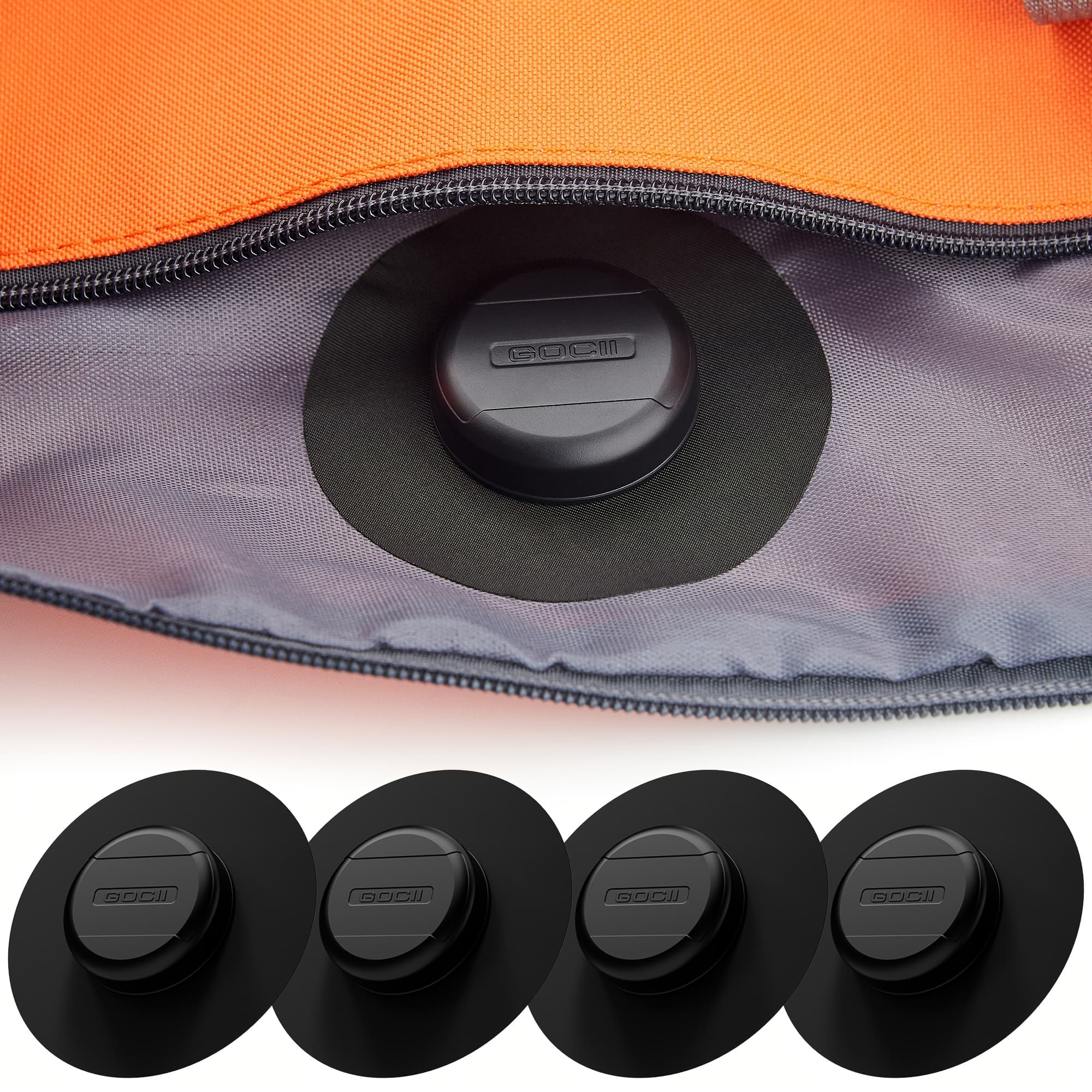TEMU This Is An Adhesive Protective Case For Airtag, Designed To Hold Locators And Plastic Items. It Features Strong To Prevent Falling Off, Ensuring The Safety Of Your . A Perfect Option For Vehicles