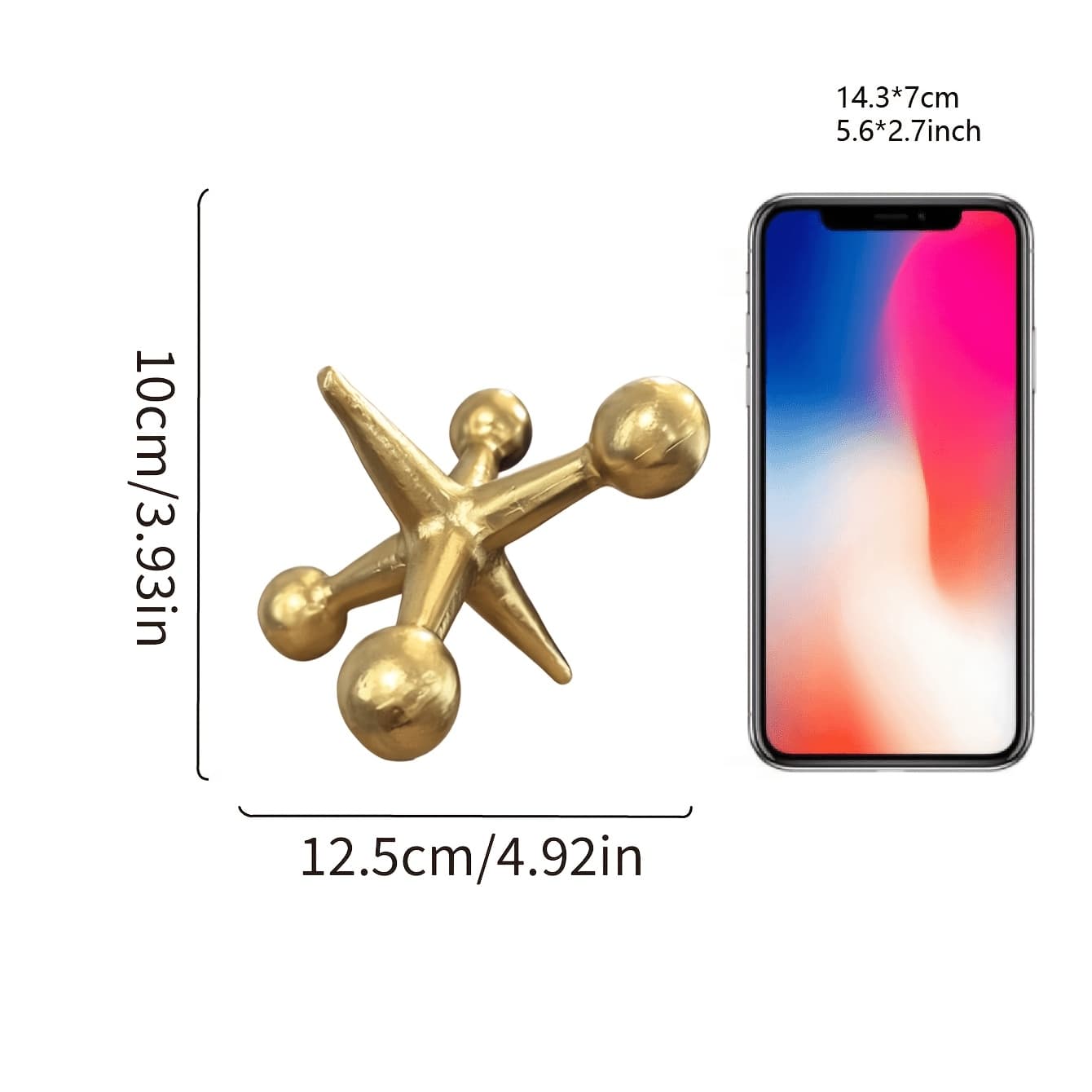 TEMU 1pc Jack Resin Ornament. It's Perfect For Placing On A Bookshelf, Coffee Table, Or Side Table, A And Modernity To And Easily Complementing Your Décor