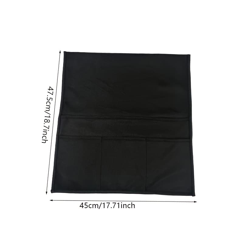 TEMU Multi-functional Airplane Seat Back Storage Bag, Tray Table Cover, Aviation Seat Hanging Bag For Phone And Cup Storage