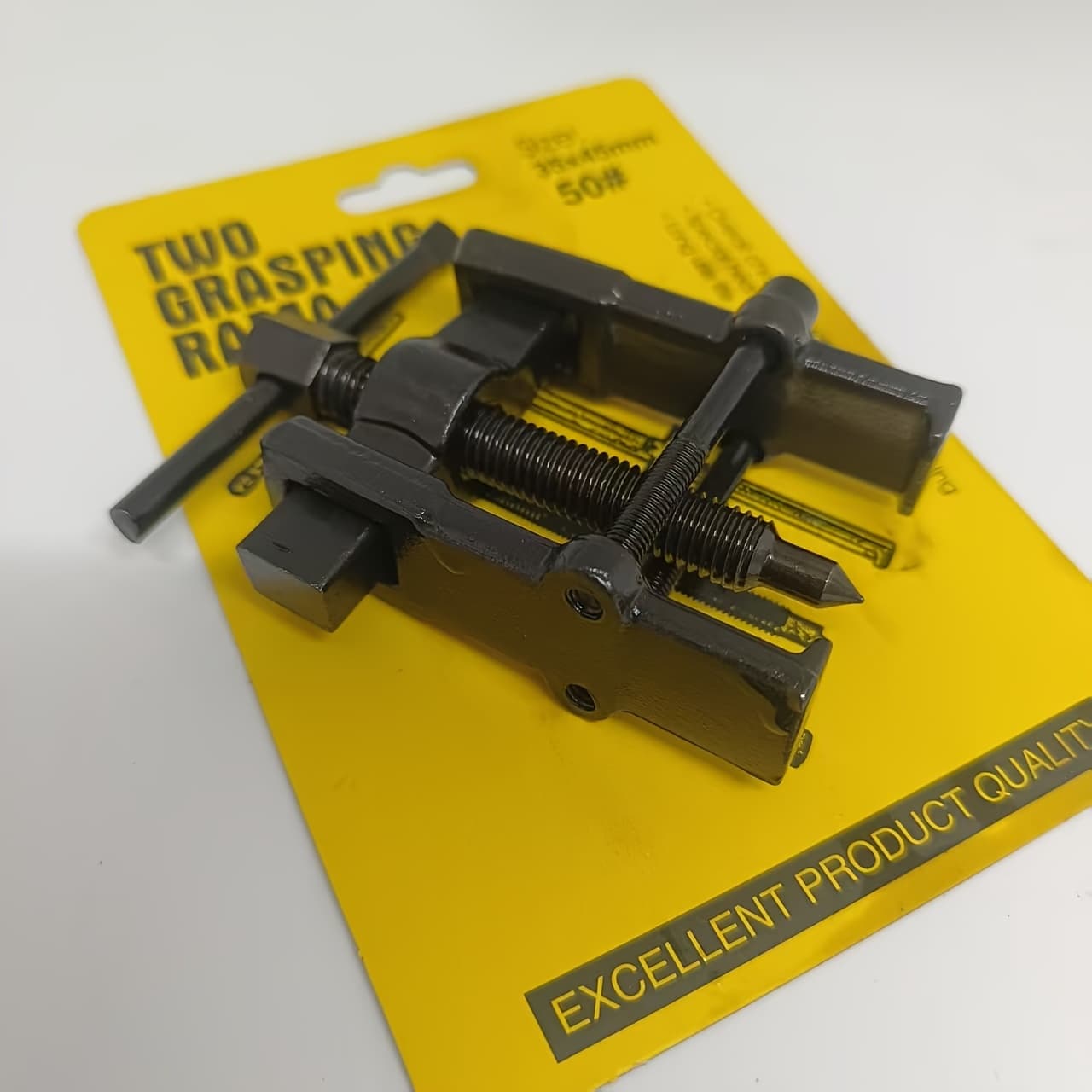 TEMU 2 Inch Black 2 Claw Puller Separate Lifting Device Pull Bearing Hand Tools For Bearing Maintenance Claw Puller