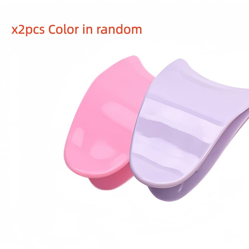 TEMU 2pcs Random Color Eyelash Tweezers