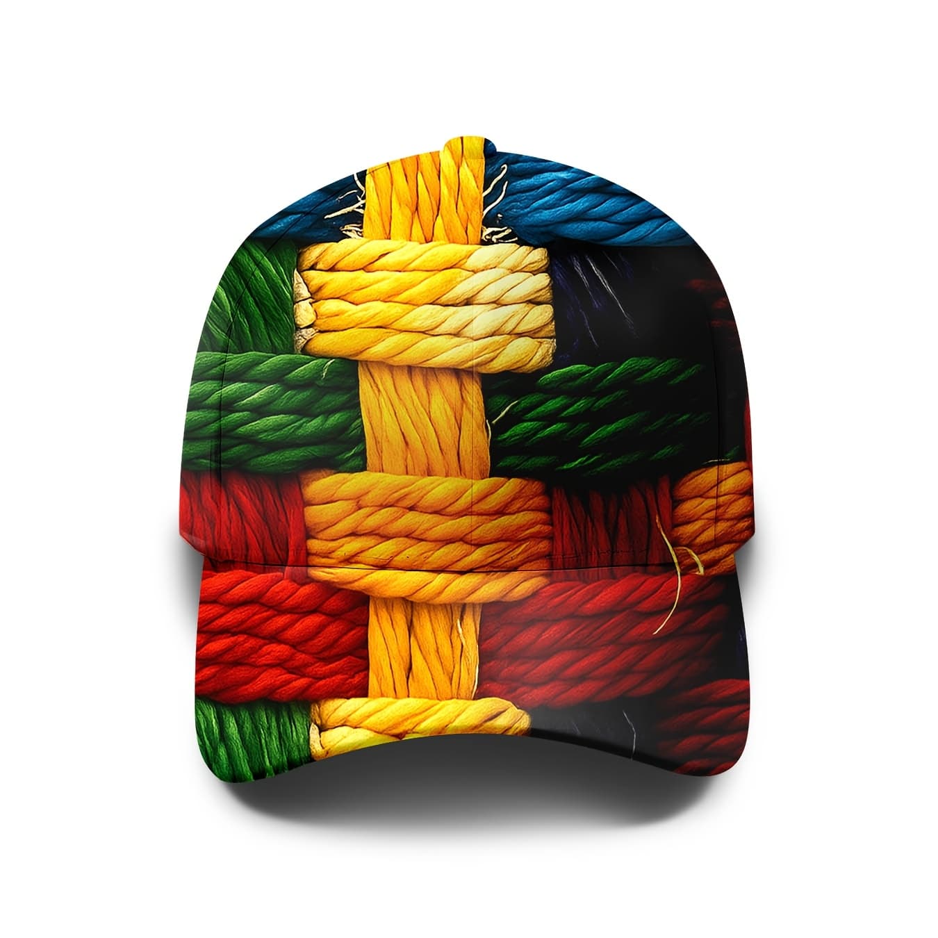 TEMU Vibrant Tied Graphic Baseball , Cultural Design Hat, Vintage Urban Style , Gender-neutral, , Ideal For , Fashionable