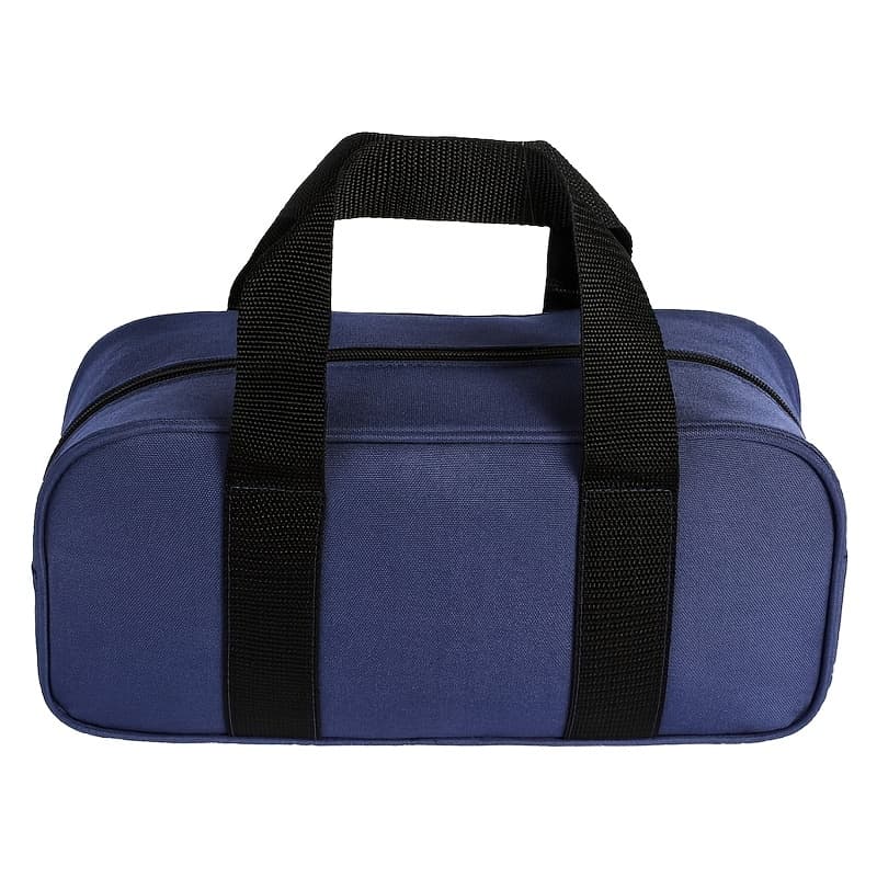 TEMU 1pc Of Thickened 600d Oxford Cloth Material, Large Capacity, Convenient And Durable, Wide Zipper Closure Design, , Suitable For Storing Hardware Tools For Work/outdoor Storage, Tool Kit