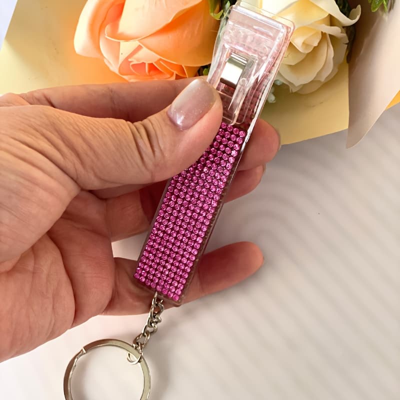TEMU Long For Nail Credit Card Puller - Grabber Keychain For Women & Atm, Plastic For Nail Design Credit Card Puller