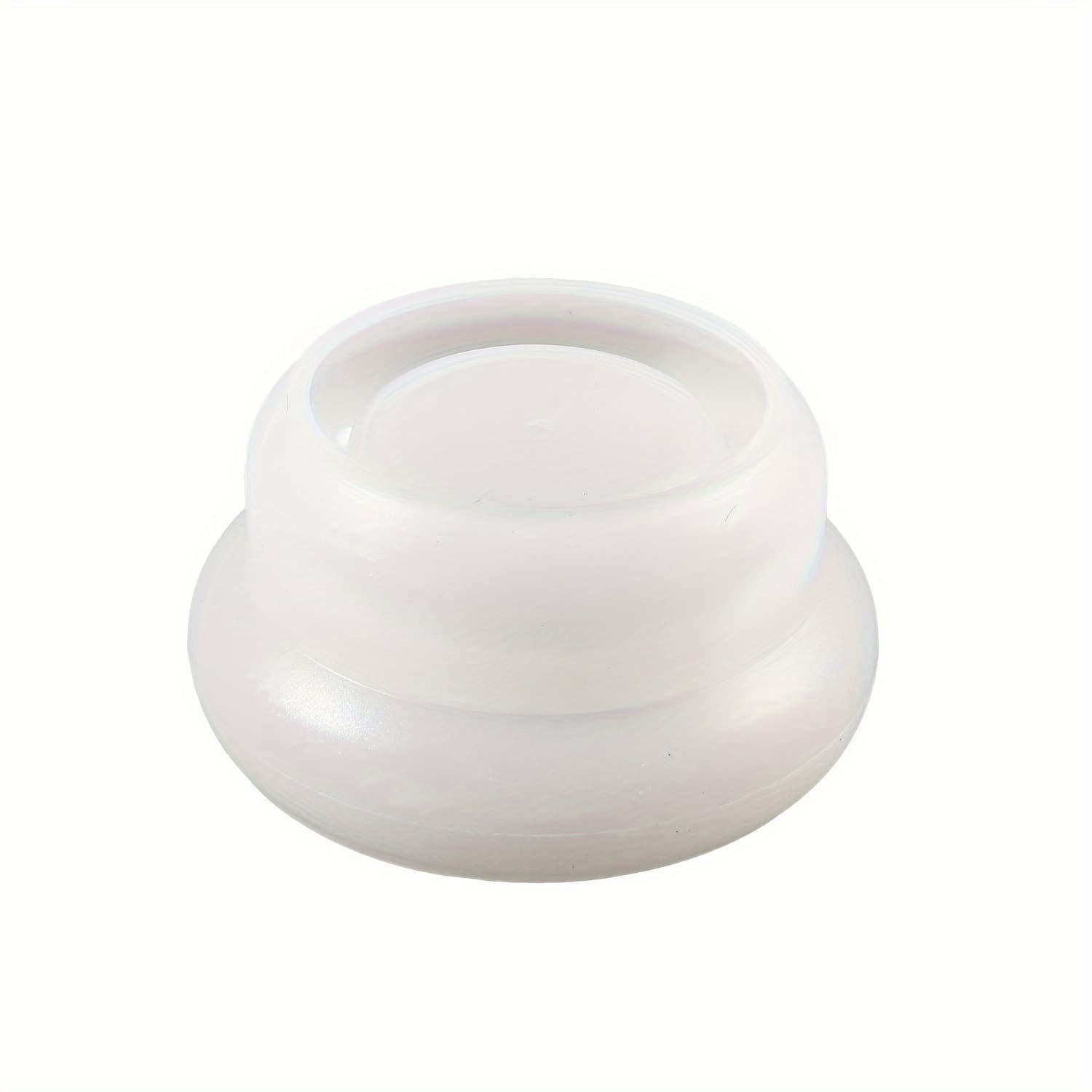 TEMU Large Double-layer Round Candle Holder Silicone Mold - Versatile Resin, Concrete & Cement Casting For Jewelry Holders, Succulent Pots, Clay & Plaster Crafts