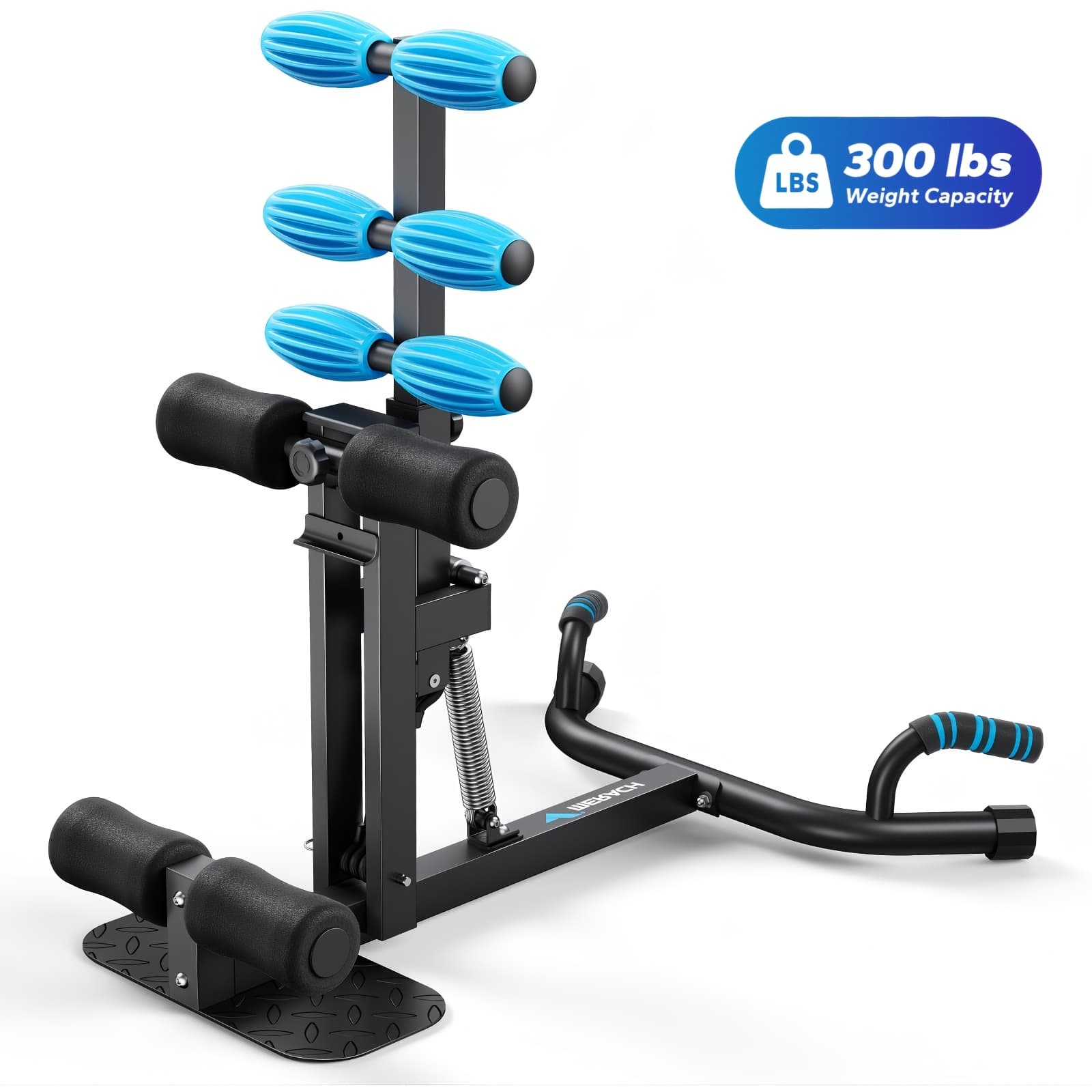 TEMU Merach Deep Squat Machine For Women, Adjustable Trainer Machine, Core & Leg Exercise, Push Up Workout Equipment