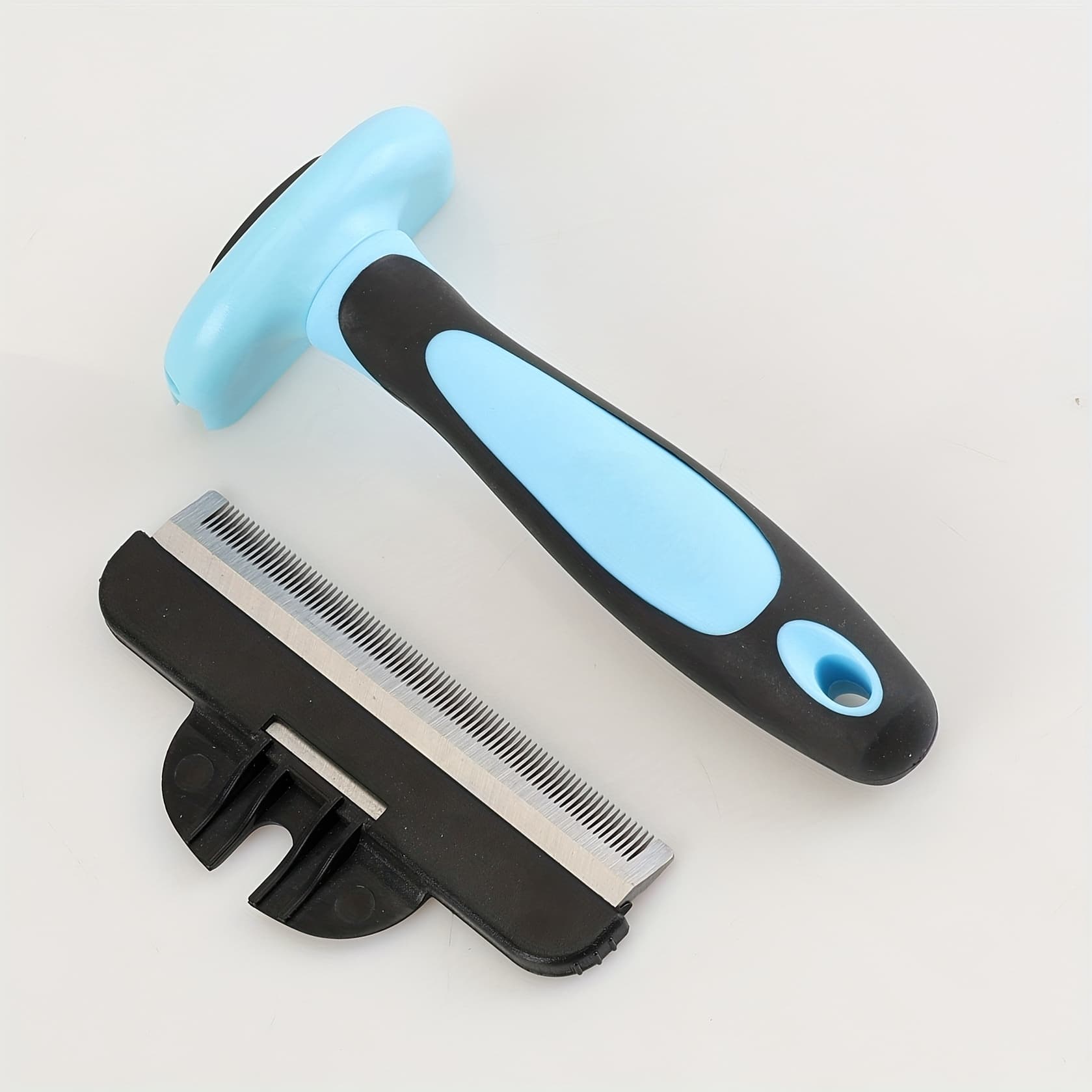 TEMU 1pc Professional Pet Deshedding Tool & Grooming Brush For Dogs And Cats - Pet Grooming Brush Effectively Reduces Shedding By Up To 95% Professional Deshedding Tool For Dogs And Cats