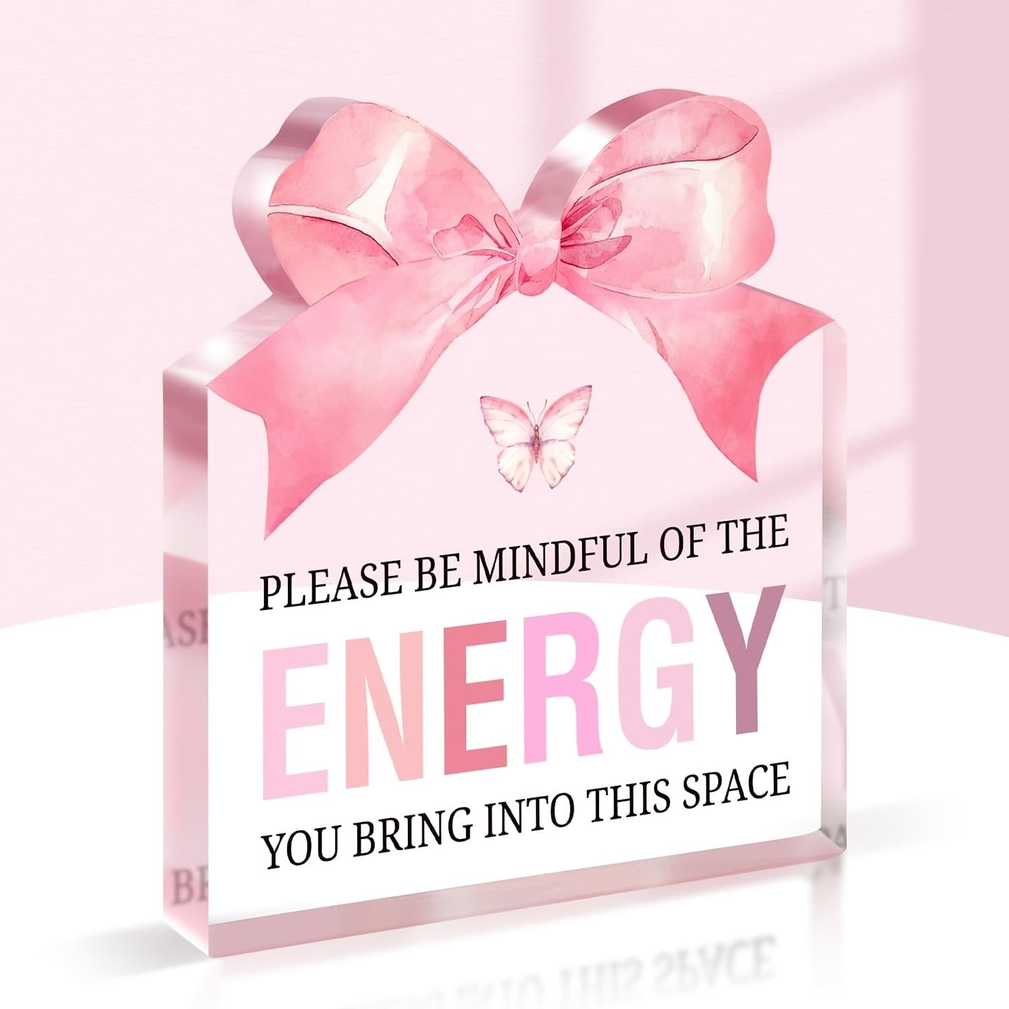 TEMU 2d Flat, Women's Inspirational Gift - Please Of - Motivational Desk Decor Gift For Colleagues, , , Teachers, ,