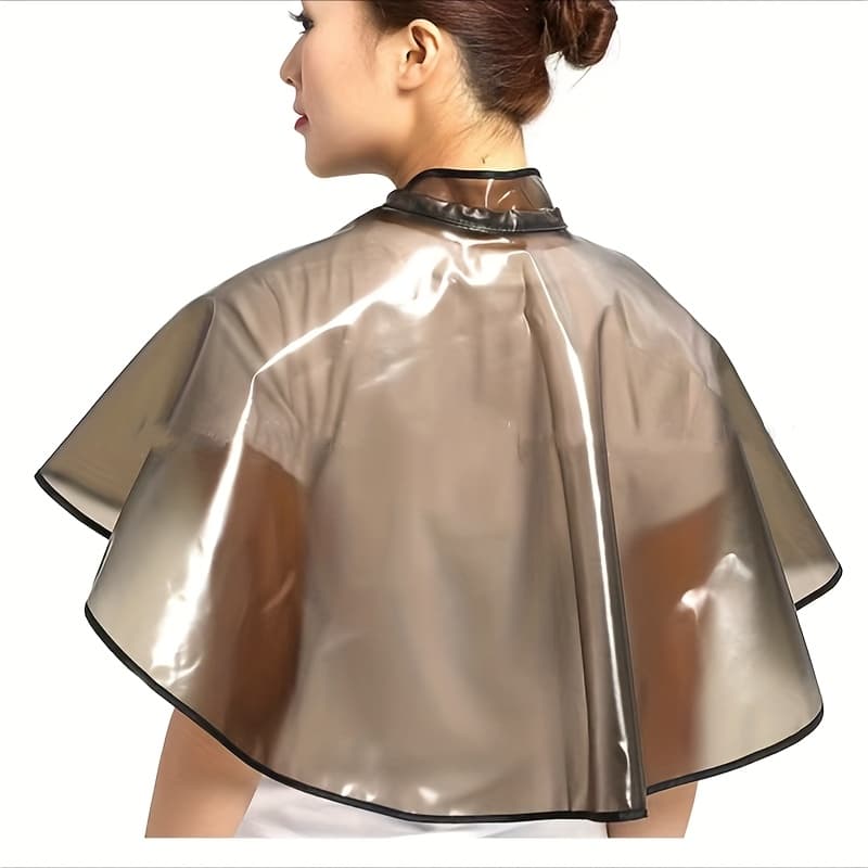 TEMU 1pc Professional Hair Dye And Oil Shawl, Professional Hair Salon Shawl - Suitable For Hair Washing And Hairdressing Tools, Hair Care Shawl, Fast Drying, Splash Proof Design