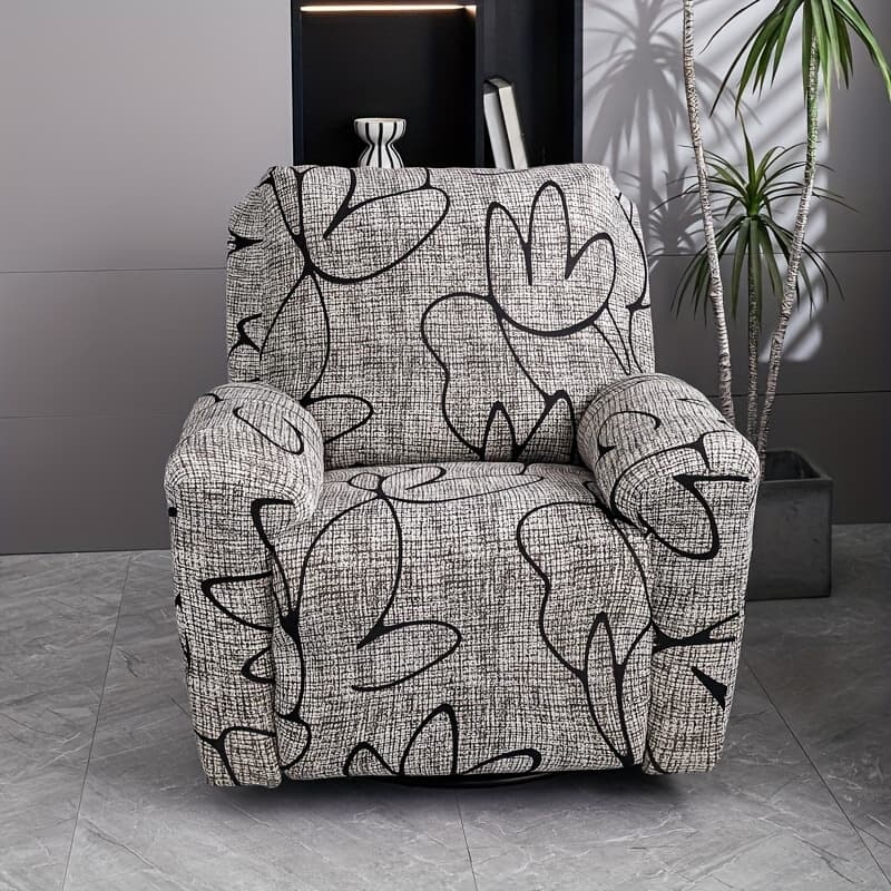 TEMU Single-seat Sofa Cover Split-type Equivalent Cabin Sofa [4pcs Set]