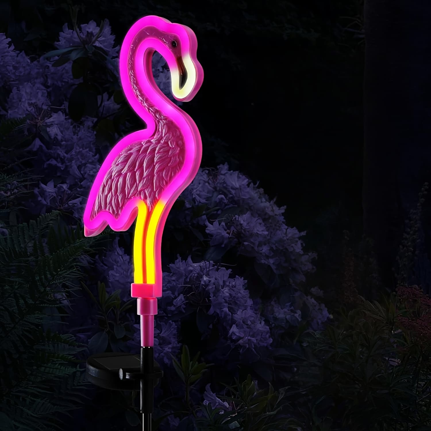 TEMU Solar Outdoor Light Easter Decoration, A Solar Spring Camping Light, Courtyard Decorative Light, Home Decor. Suitable For Courtyards, , Gardens, , , Patios. Gift, Birthday & Holiday Gift For