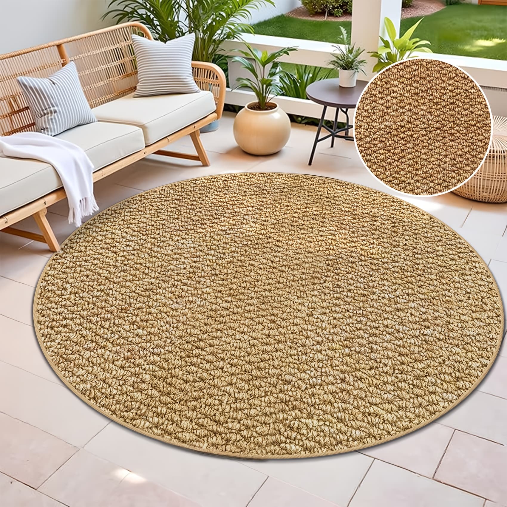 TEMU A 2026 New Retro Pineapple-patterned Outdoor Mat, Suitable For Camping, Durable For Outdoor Use, Gardens And Swimming Pools, An For Summer.