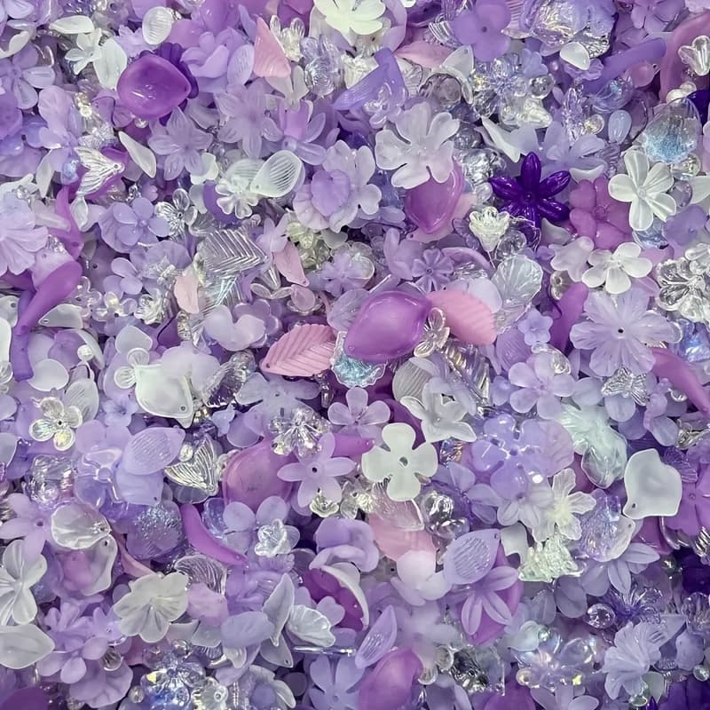 TEMU 20g/0.7oz, Multi- Of Matte Petal Bows Mixed Pack, For Decoration, Couple S, Jewelry Additions