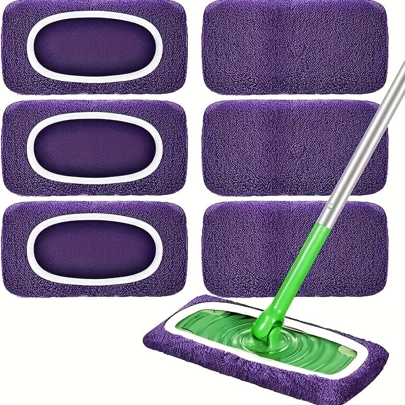TEMU 3/ Of Reusable Ultra- Mop Pads, Dry Cleaning Cloths And Wet Mop Cloths, Washable Mop Pads For Surface/hardwood Floor Cleaning (excluding Mops)