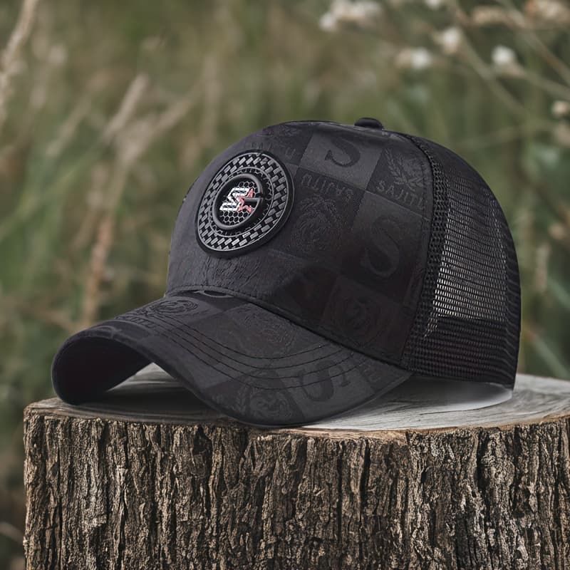 TEMU Trend Mesh Baseball Caps Casual Hats Fashion Men's Visor Trucker Hat