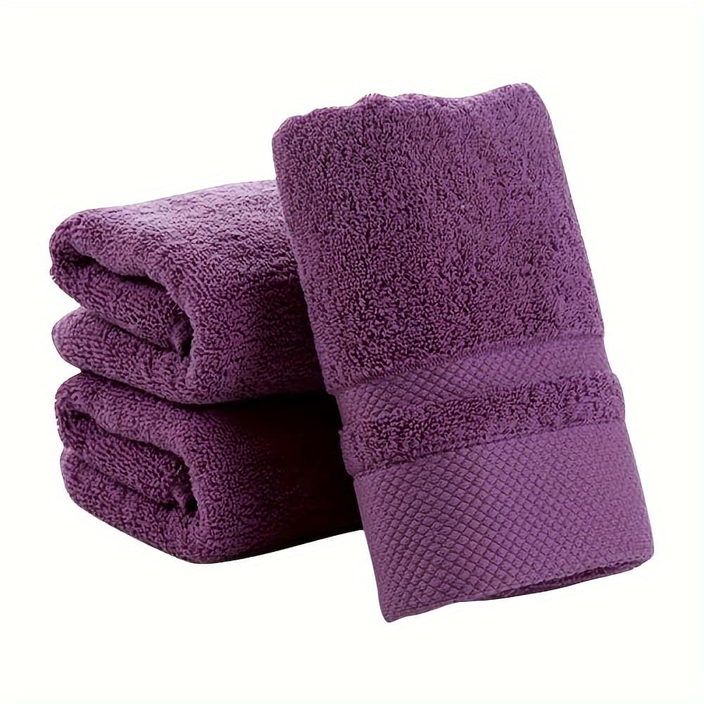 TEMU 100% Cotton Towels Ultra Absorbent Soft Towel Hand Bath Thick Towel Bathroom Gym