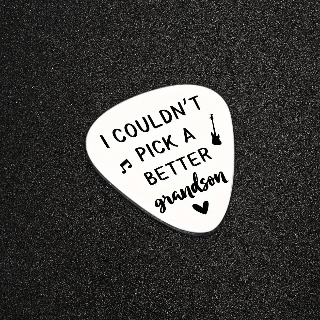 TEMU Stainless Guitar Pick - Perfect Gift For Men, Boyfriend, Husband, Dad, Son, Musicians, Birthday, Christmas, Thanksgiving, Father's Day