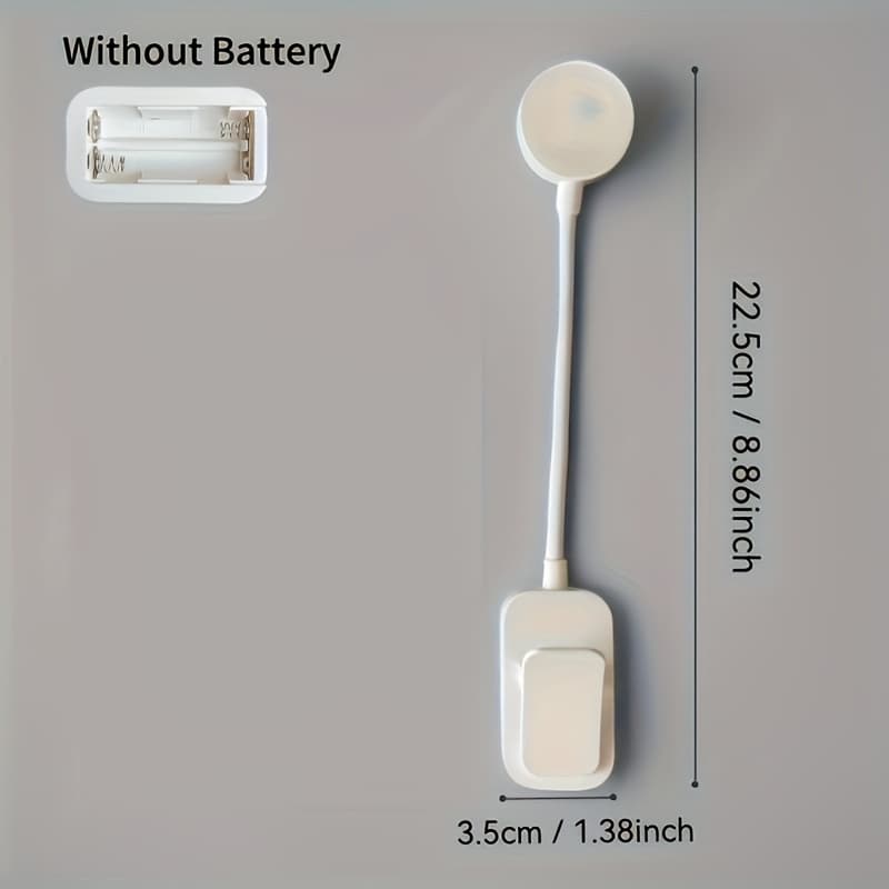 TEMU Adjustable Reading Lamp, 3 Color - Suitable For Night Reading, Usb Rechargeable Model, Soft Led Light, Protects Eyes, Suitable For Home/office, Portable Reading Lamp, Adjustable Brightness