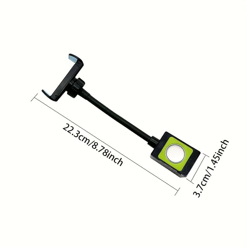 TEMU Sewing Machine Universal Phone Holder With Magnetic Clamp, 360° Rotatable Edge Lock For And Overlock Machines