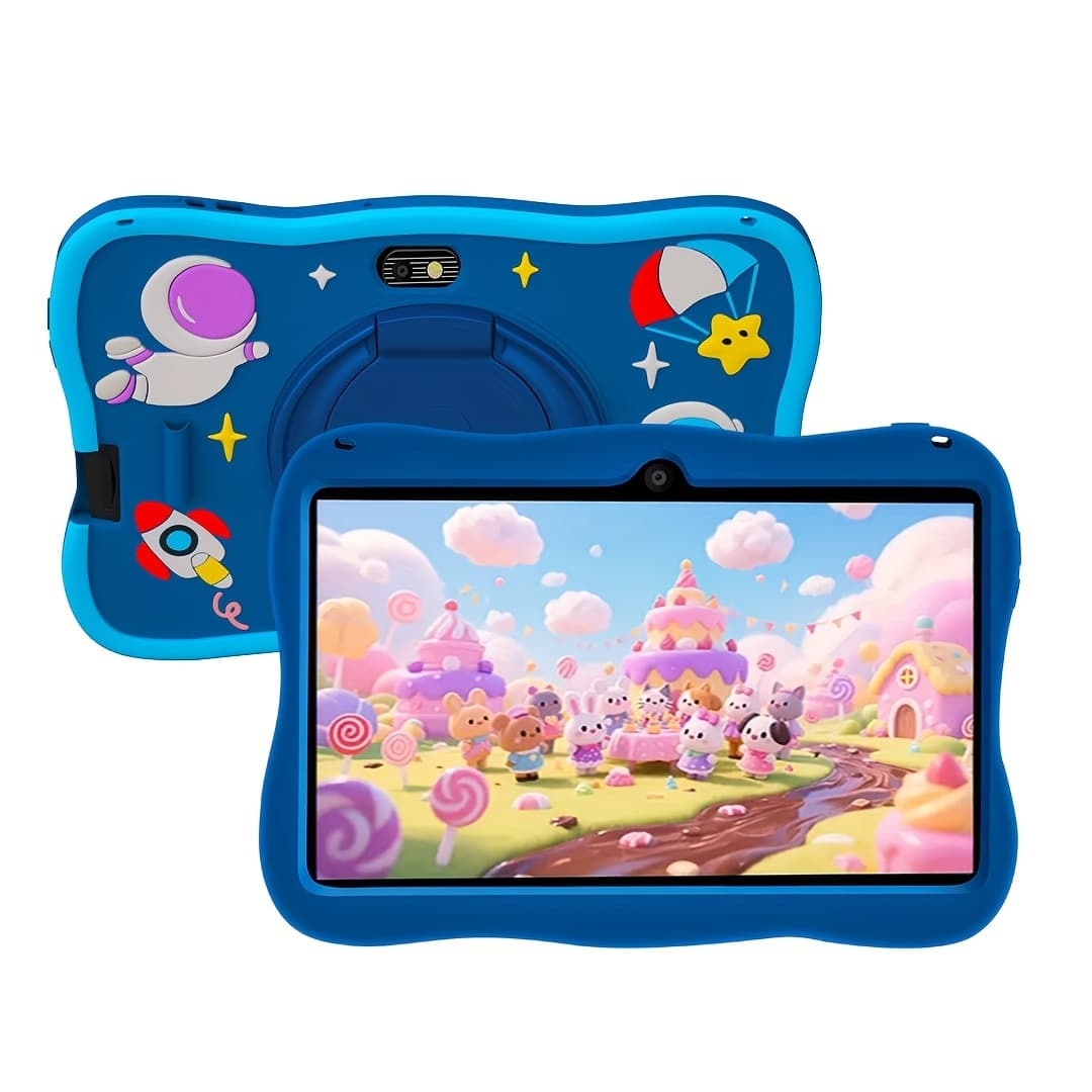 TEMU 14 7-inch Kids Tablet! This Educational Designed For Toddlers Features 4gb + 32gb Rom, With A 1280*800 Ips Hd Screen Vibrant And Wifi . With A 4500mah Battery